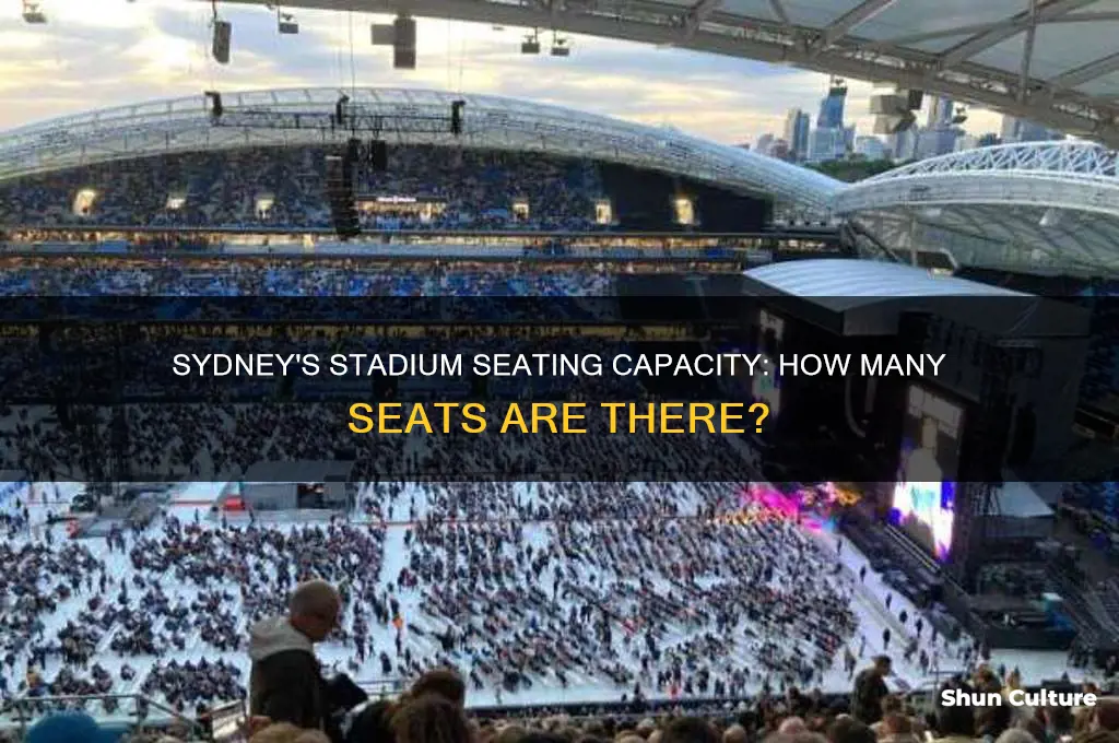 how many seats in the sydney australia done