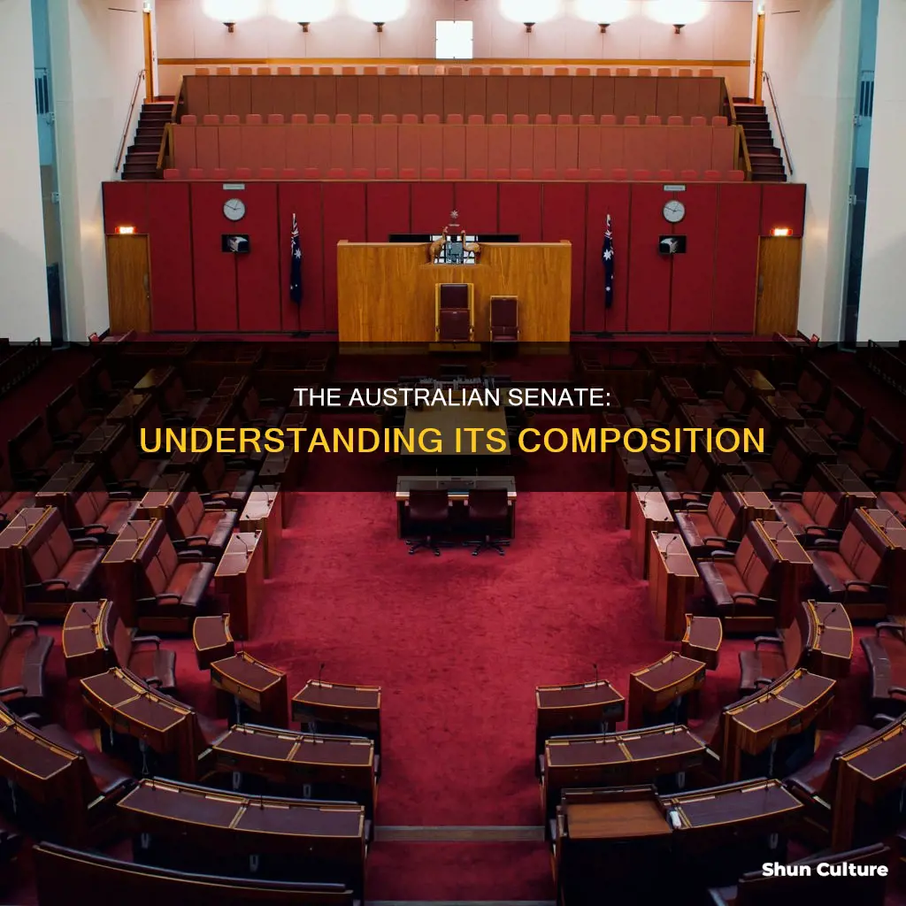 how many seats make up the senate in australian parliament