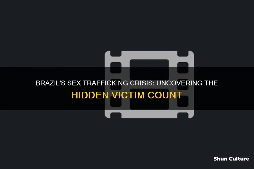how many sex trafficking victims in brazil