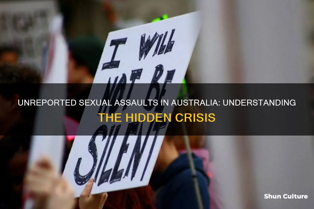 how many sexual assaults go unreported australia