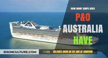 Exploring Australia: P&O's Fleet Size and Offerings