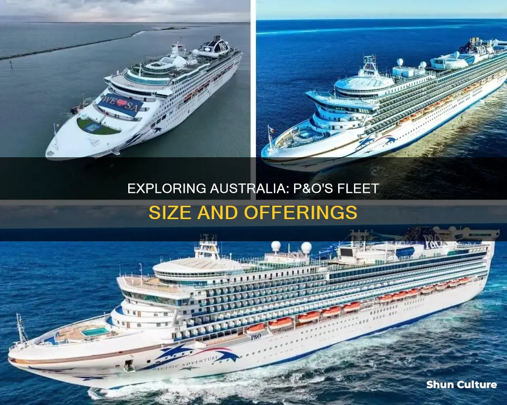 how many ships does p&o australia have