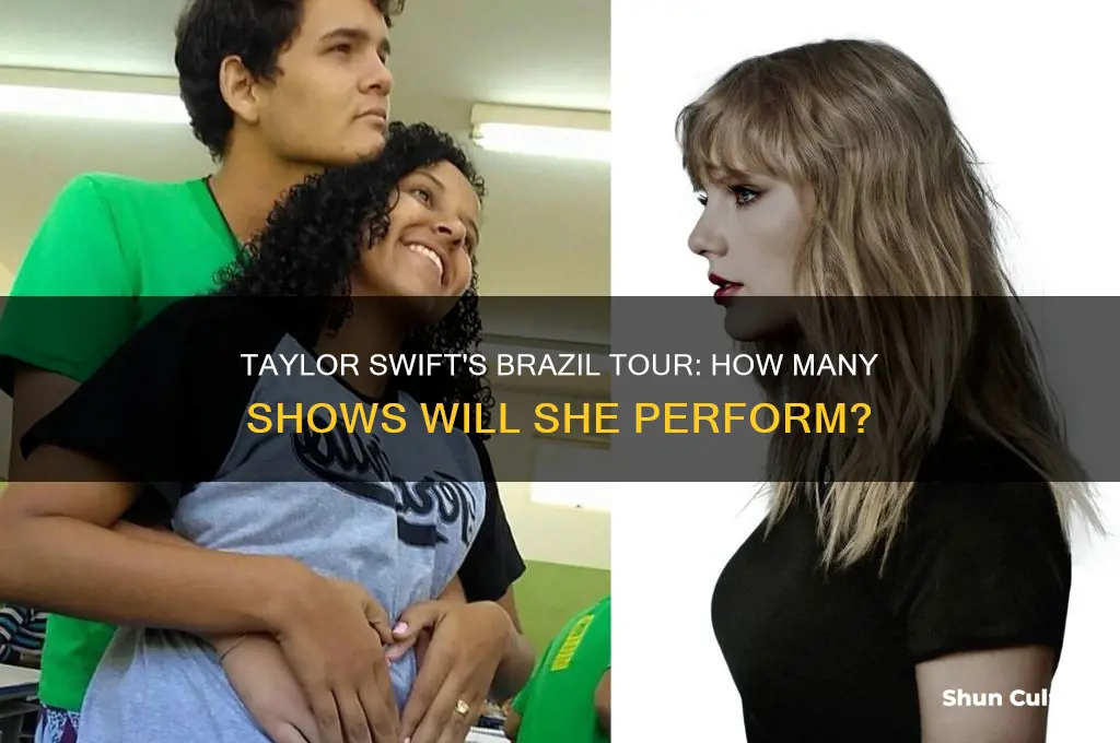 how many shows does taylor swift have in brazil