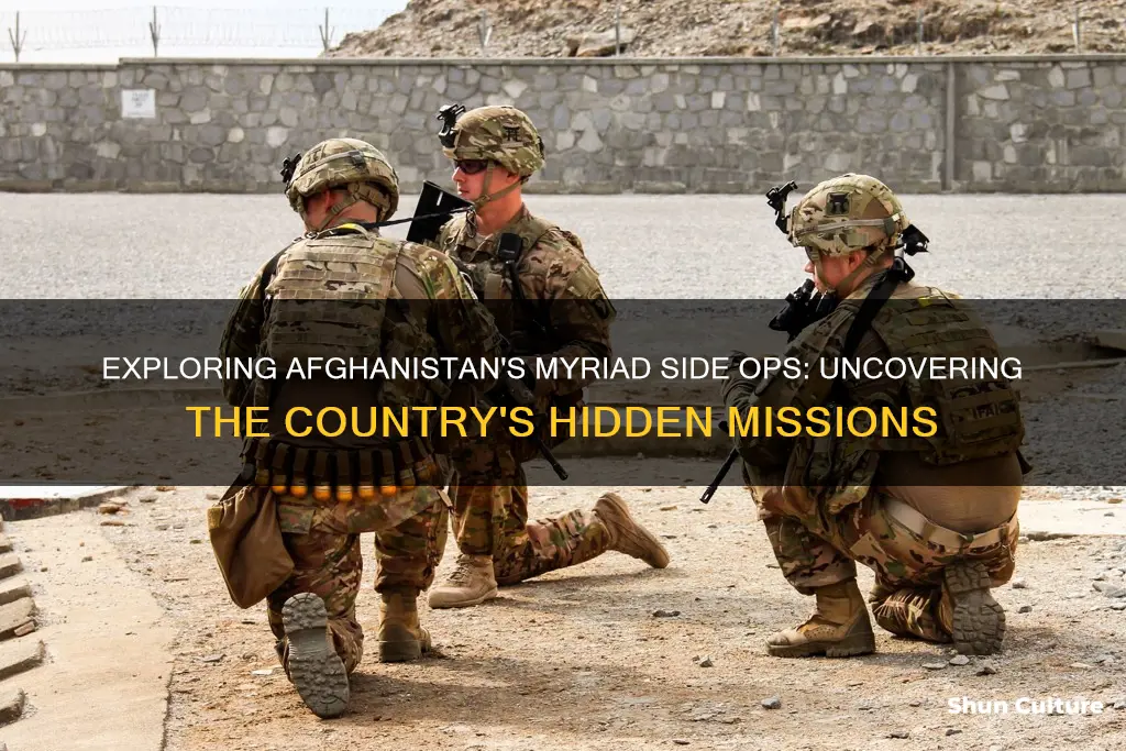 how many side ops are in afghanistan