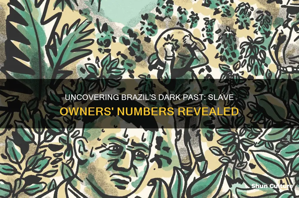 how many slave owners were in brazil