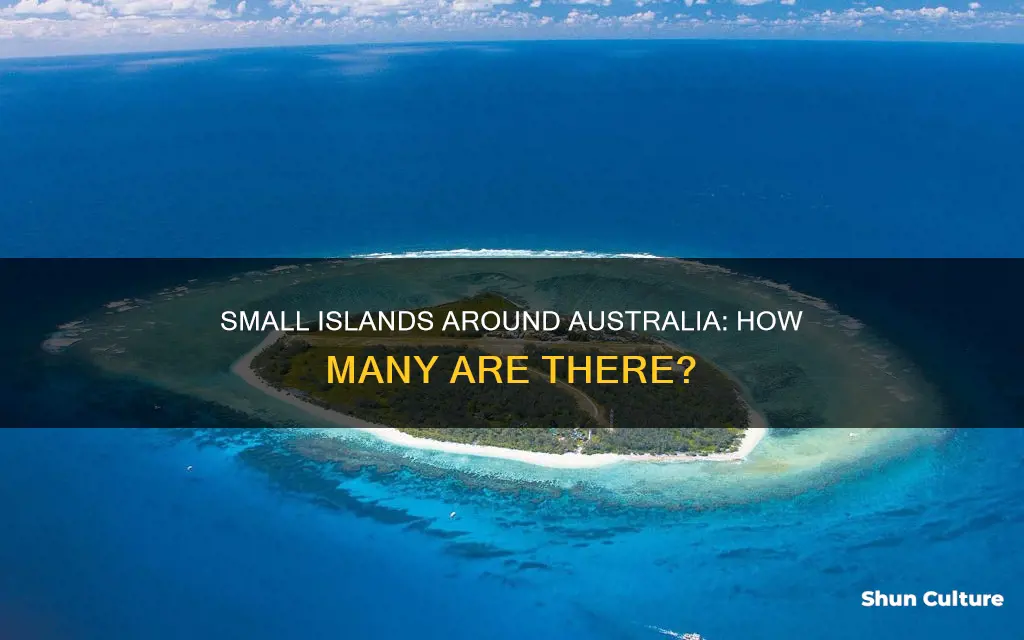 how many small islands around australia