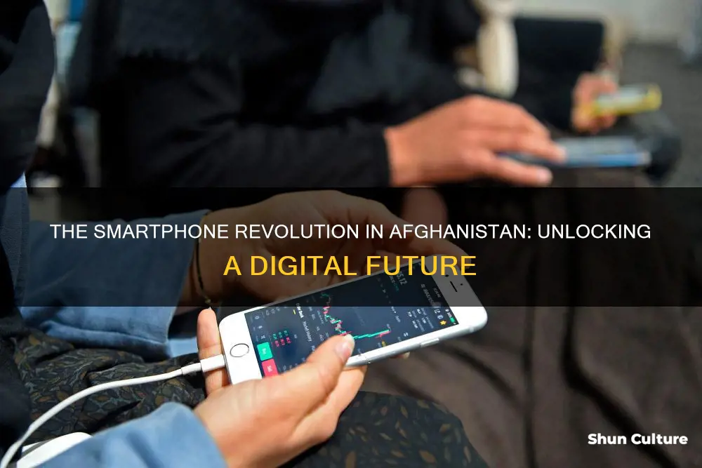 how many smartphone users in afghanistan