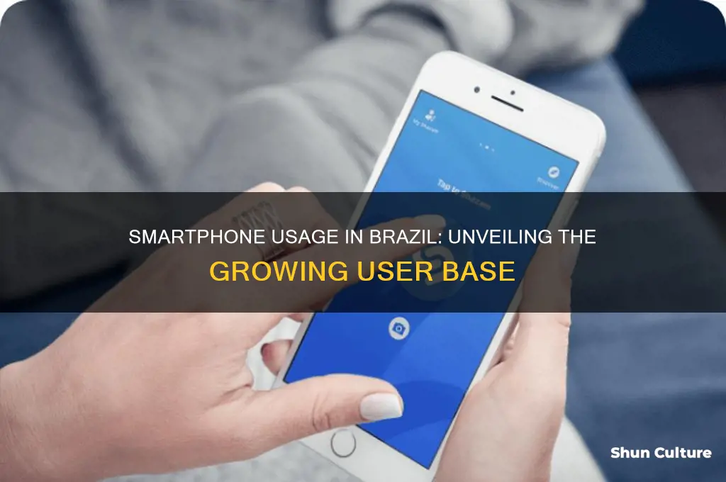 how many smartphone users in brazil