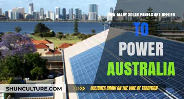 Powering Australia: Estimating Solar Panels for Nationwide Energy Needs