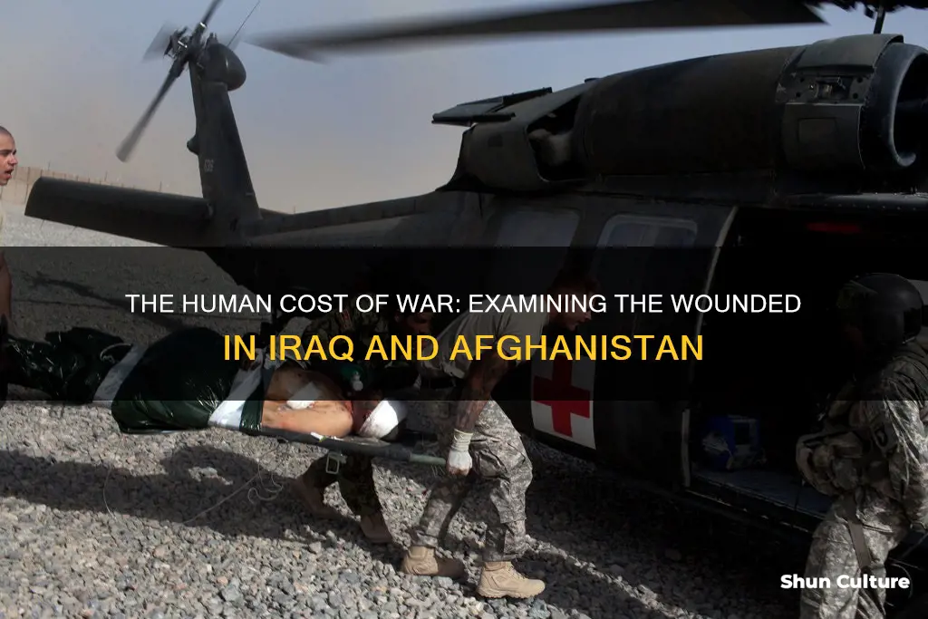 how many soldiers have been wounded in iraq and afghanistan