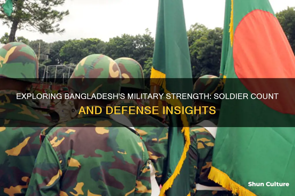 how many soldiers in bangladesh