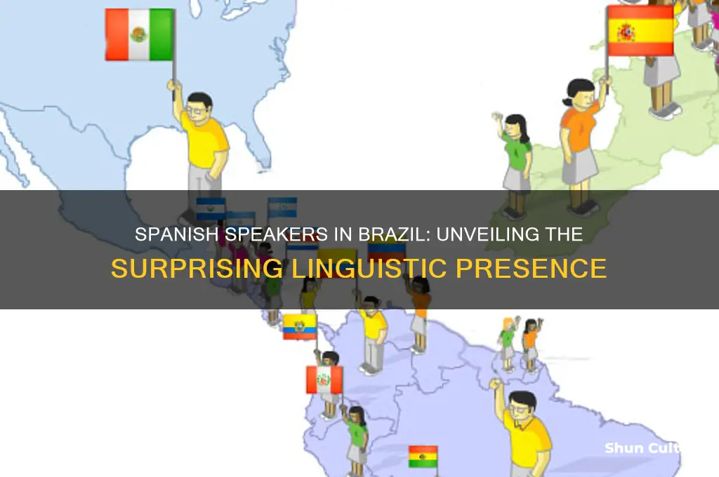 how many spanish speakers are in brazil