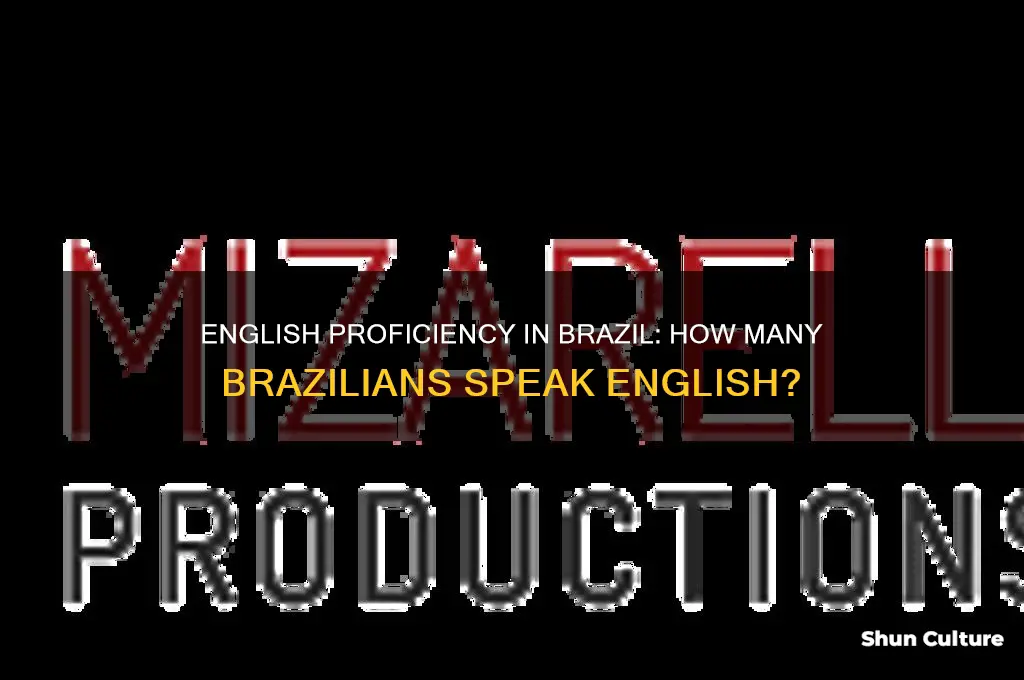 how many speak english in brazil