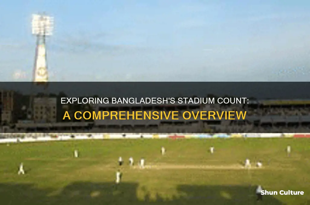 how many stadium in bangladesh