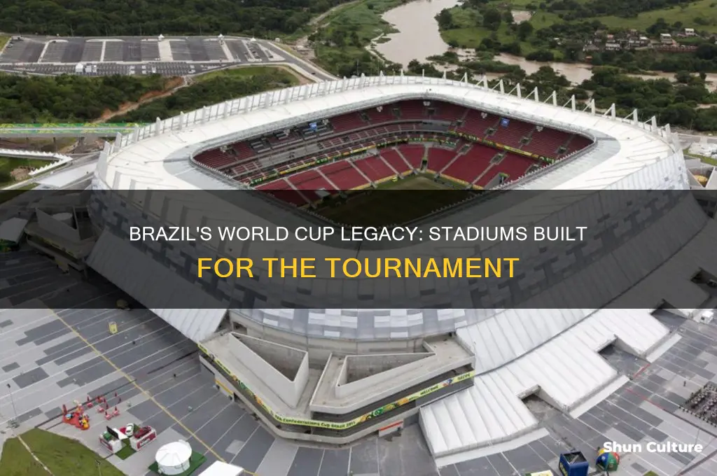 how many stadiums did brazil build for the world cup