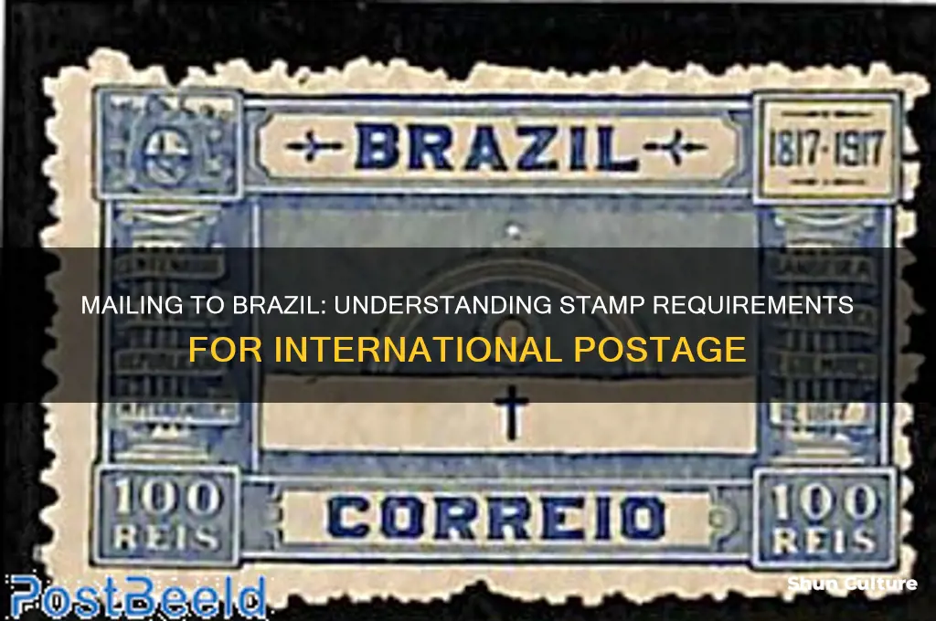 how many stamps do I need for brazil