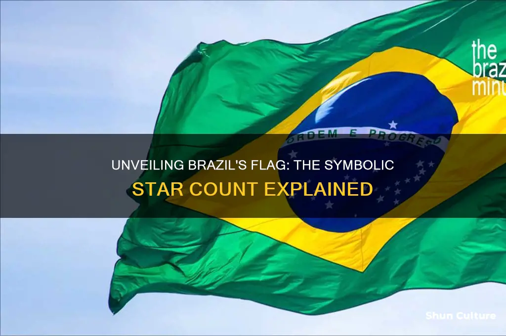 how many stars are on the brazil glag
