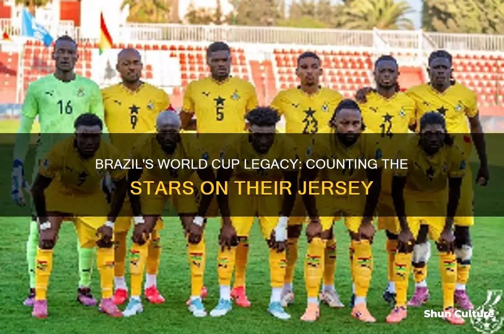 how many stars does brazil have in the world cup