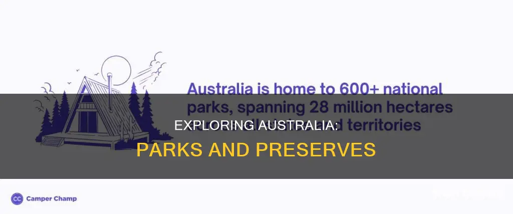 how many state and national parks are there in australia