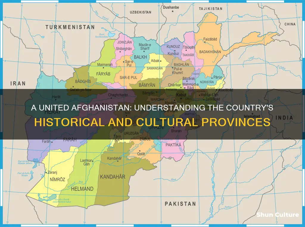 how many state in afghanistan