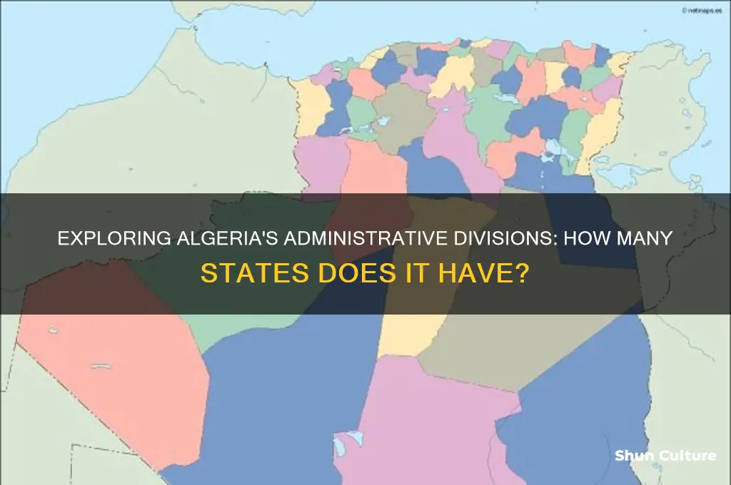 how many state in algeria