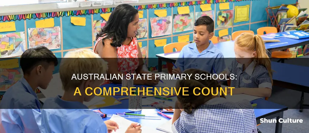 how many state primary schools in australia
