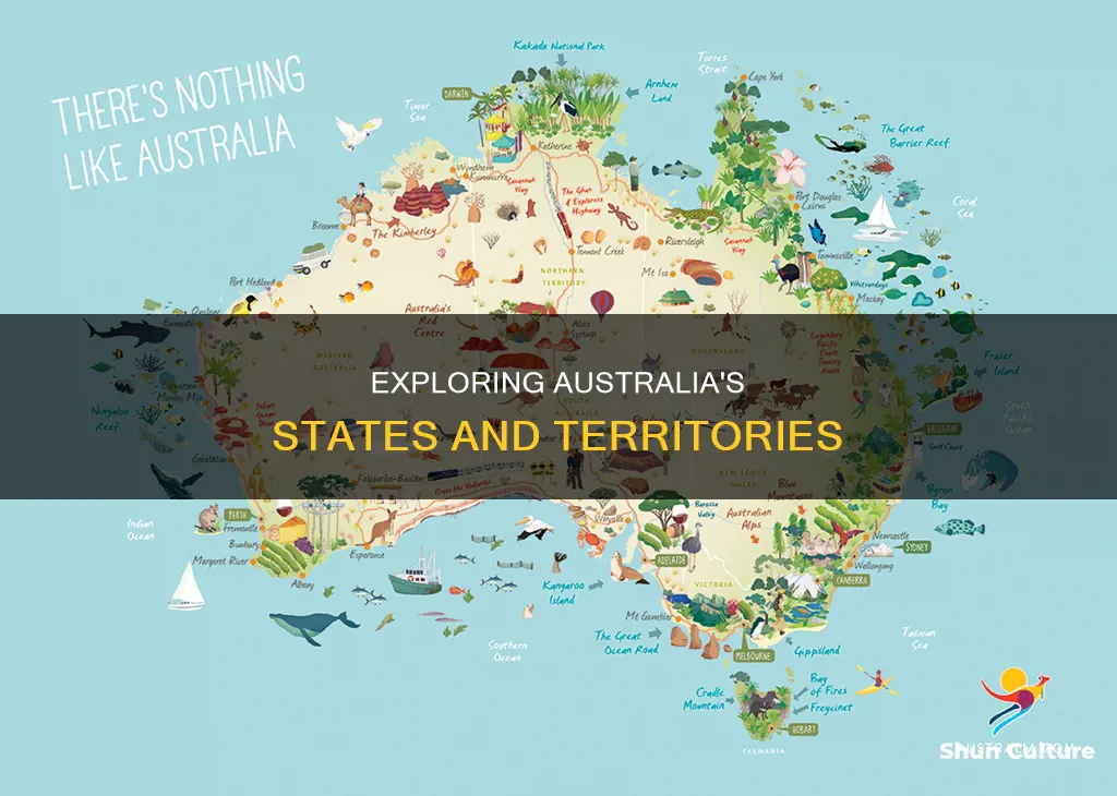 how many states and territories make up australia