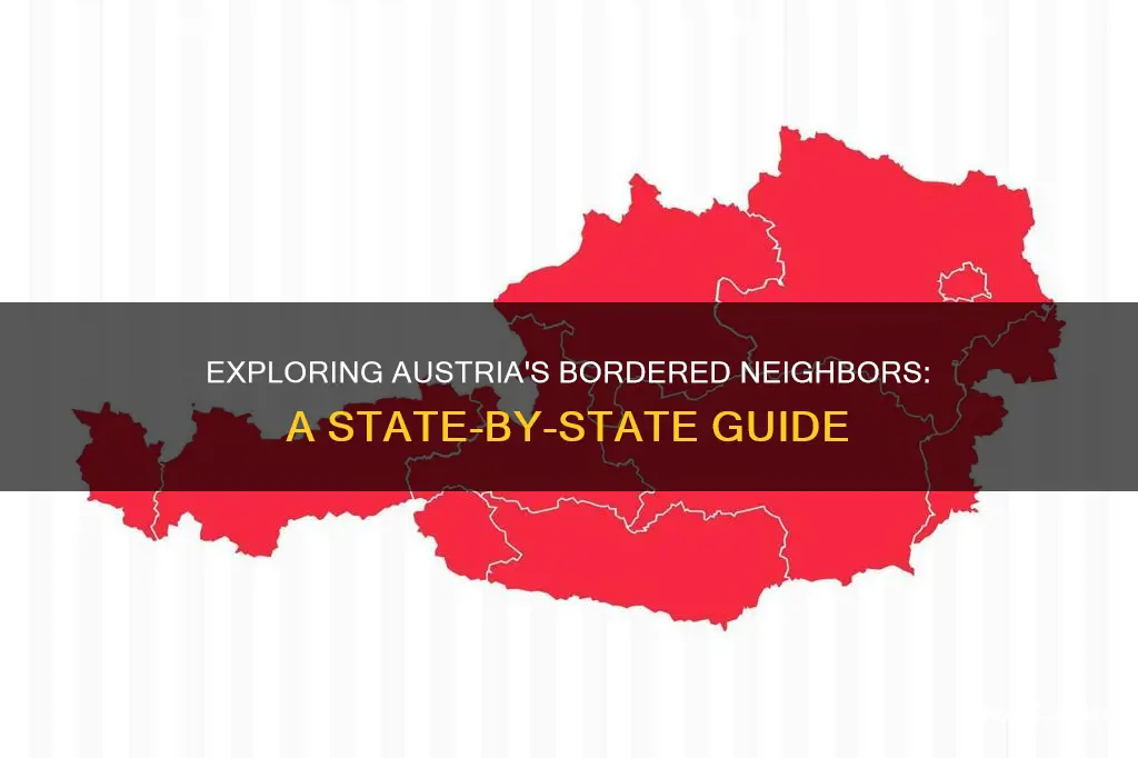 how many states are bordered by austria