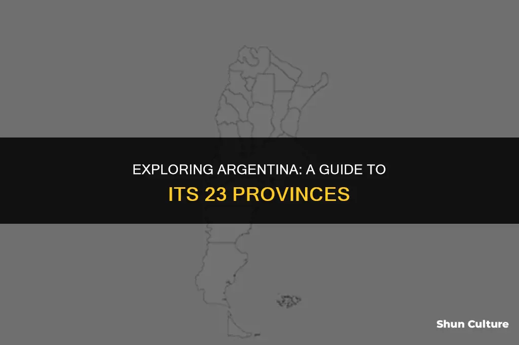 how many states in argentina