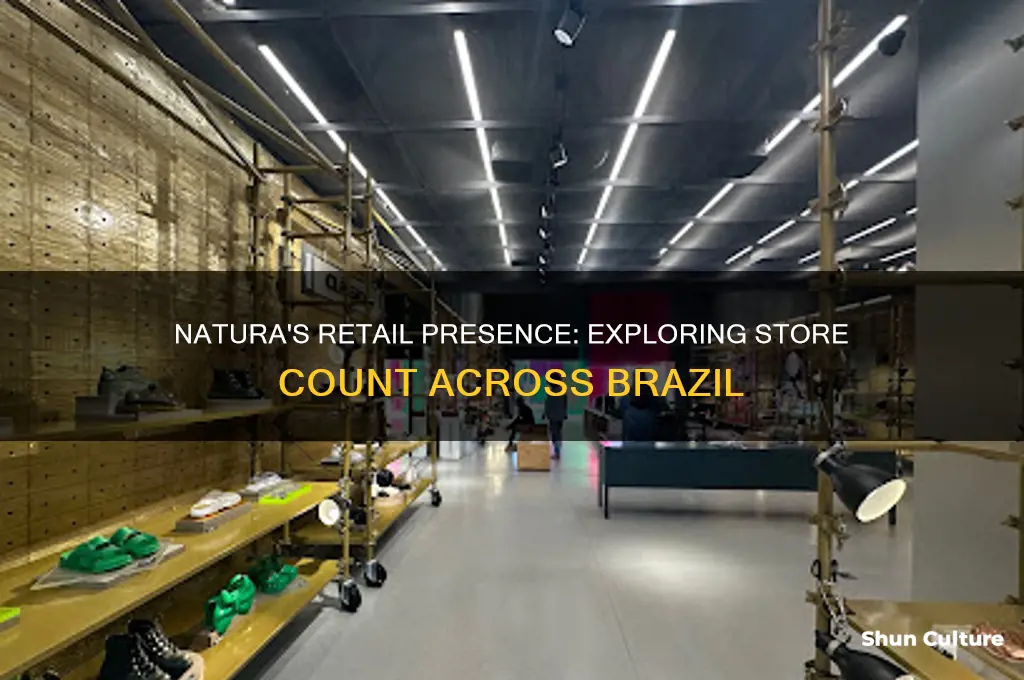 how many stores does natura have in brazil