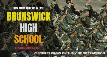 East Brunswick High School Student Population