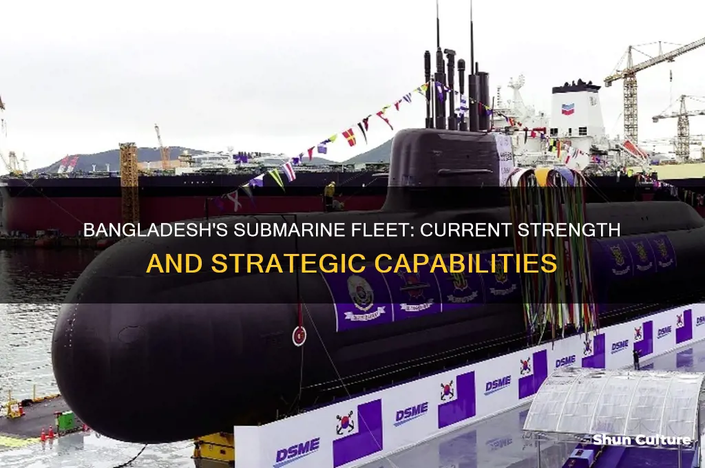 how many submarine bangladesh have