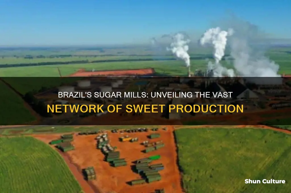 how many sugar mills in brazil