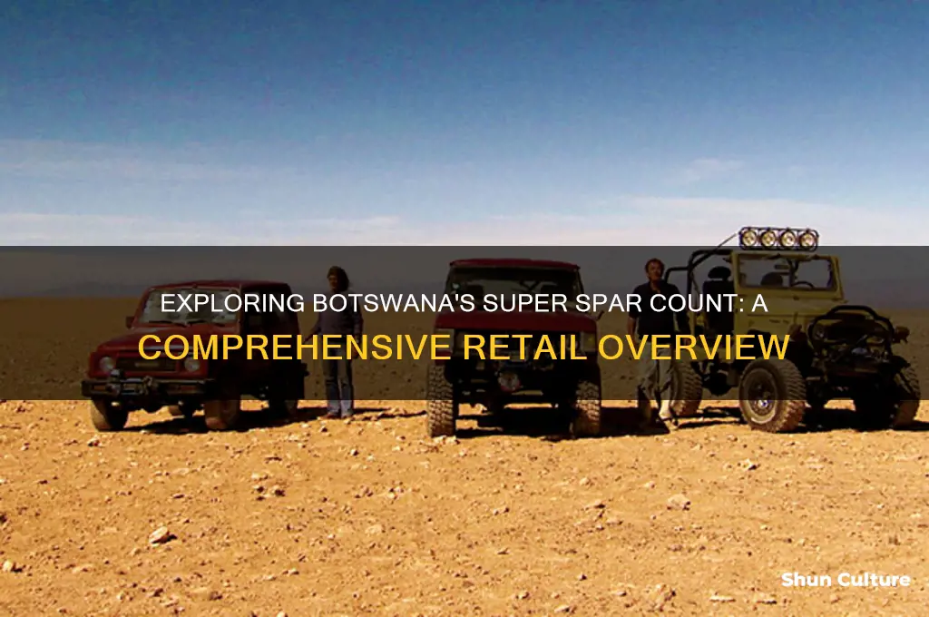 how many super spars are there in botswana