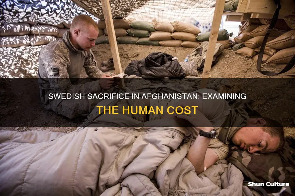 how many swedish soldiers killed in afghanistan