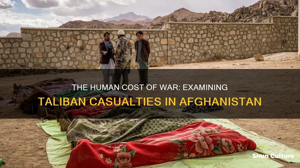 how many taliban have been killed in afghanistan war