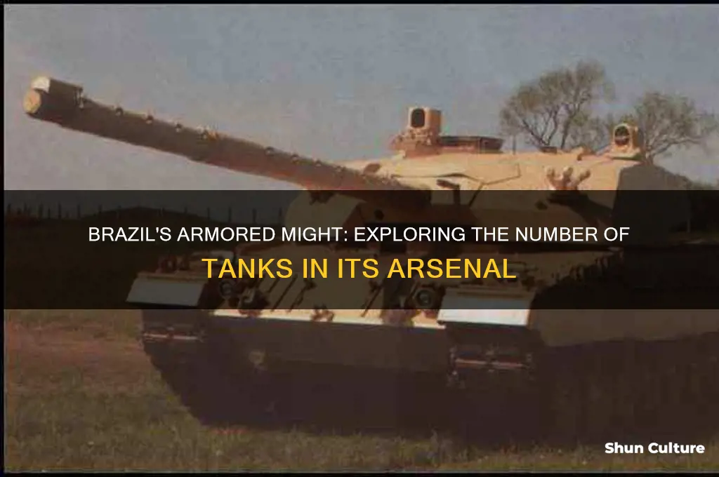 how many tanks does brazil have