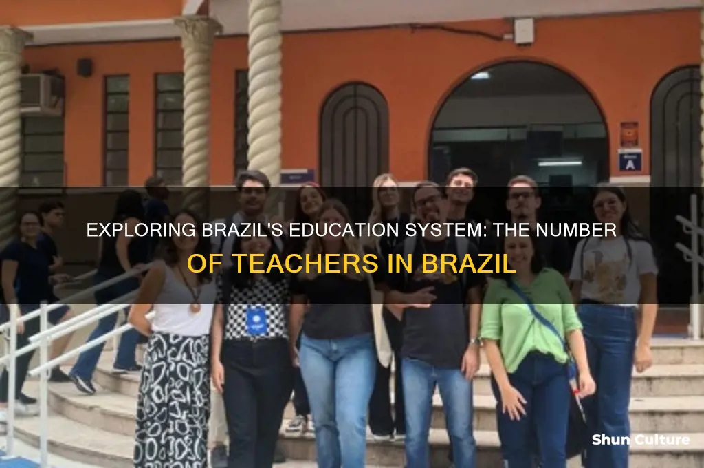 how many teachers are in brazil