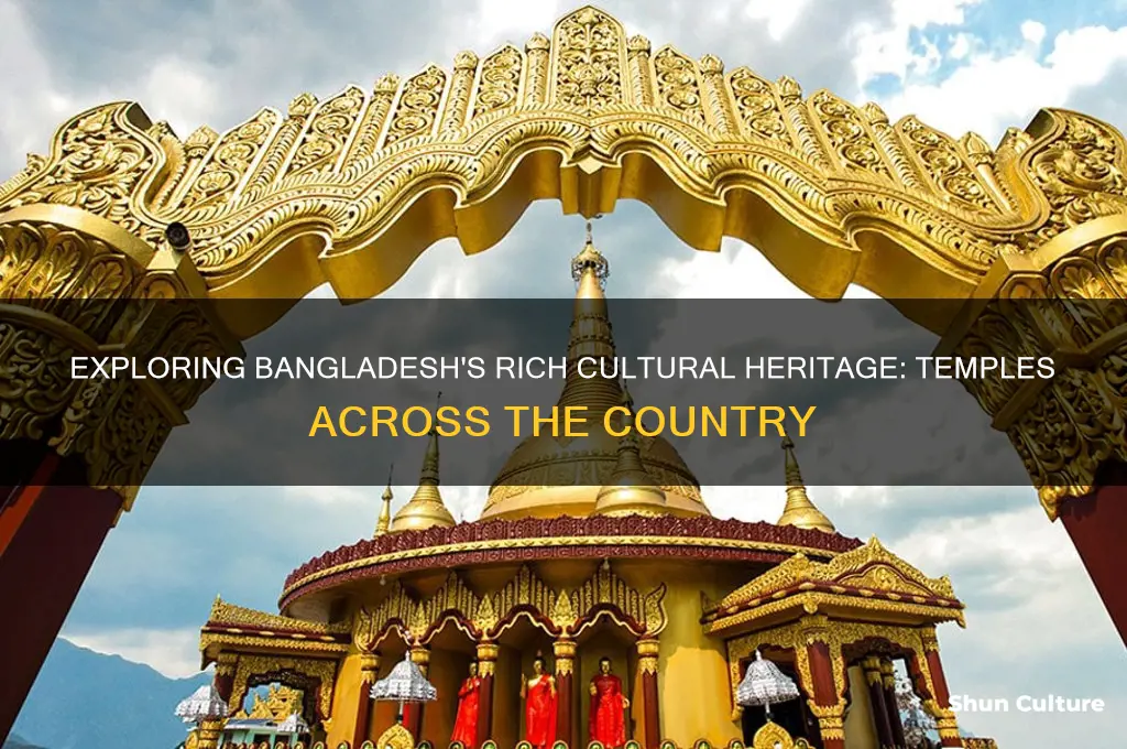 how many temples in bangladesh
