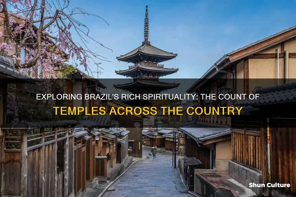 how many temples in brazil