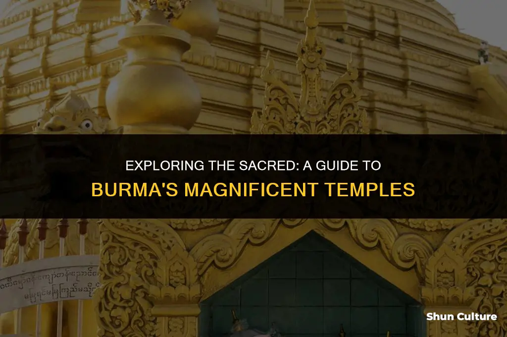 how many temples in burma