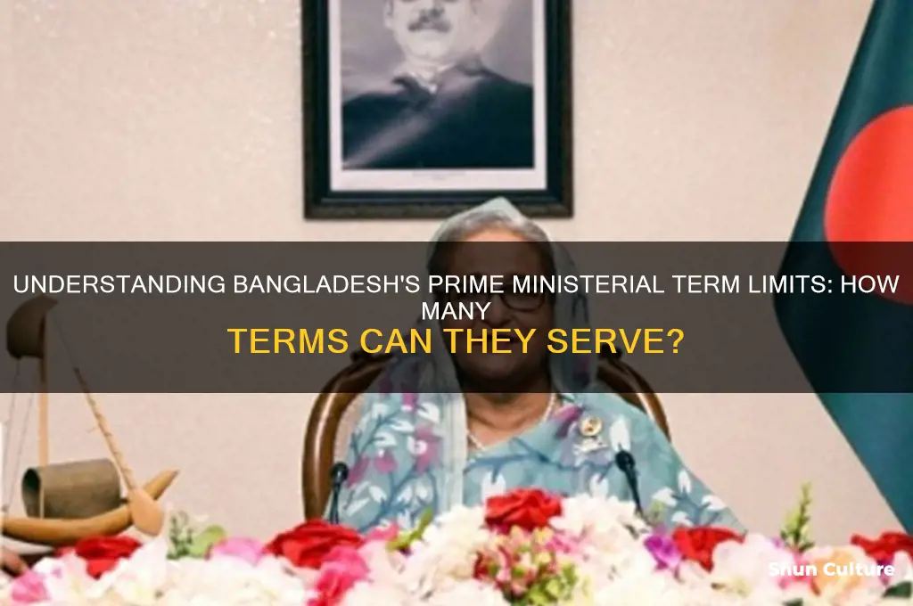 how many terms can a prime minister serve in bangladesh