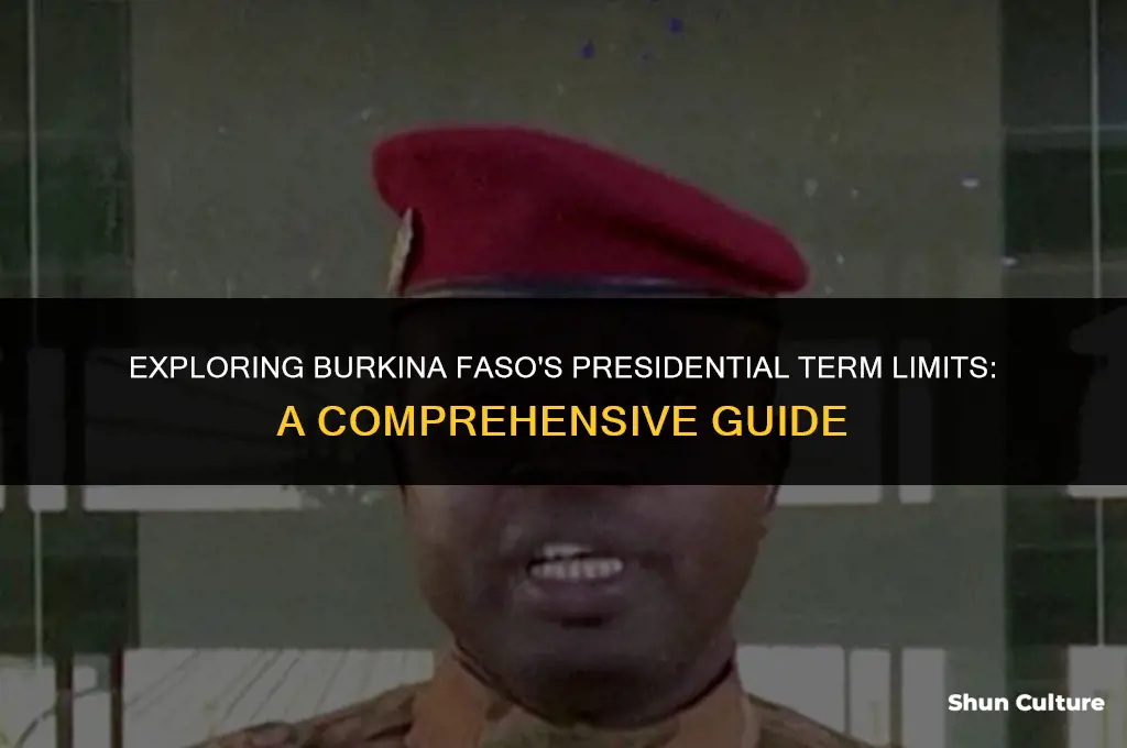 how many terms can president serve burkina faso