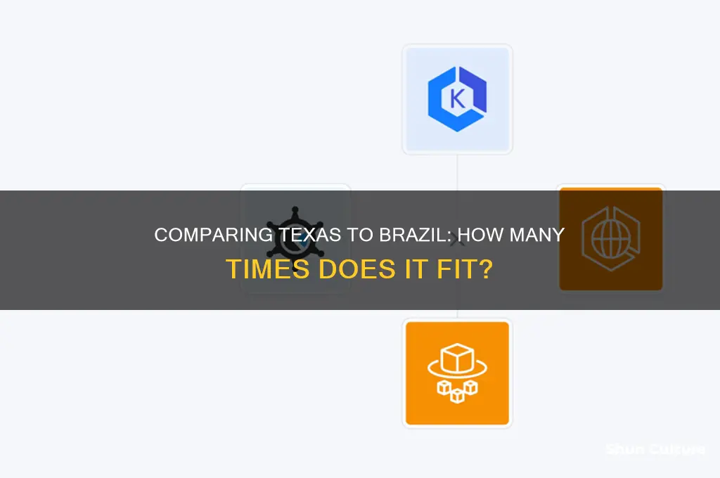 how many texas fit in brazil