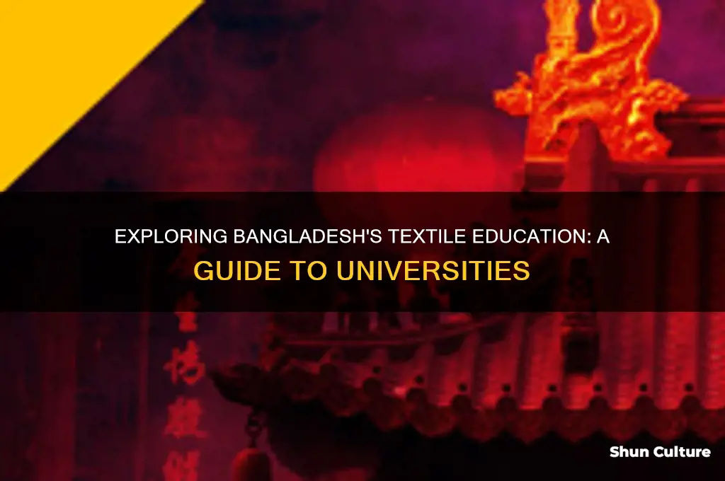 how many textile university in bangladesh