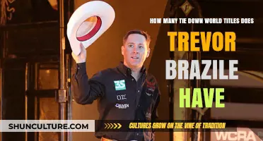 Trevor Brazile's Tie-Down Roping World Title Count Revealed