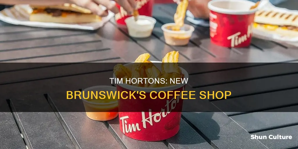 how many tim hortons in new brunswick