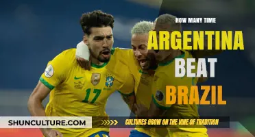 Argentina vs Brazil: A Historic Rivalry and Victory Count