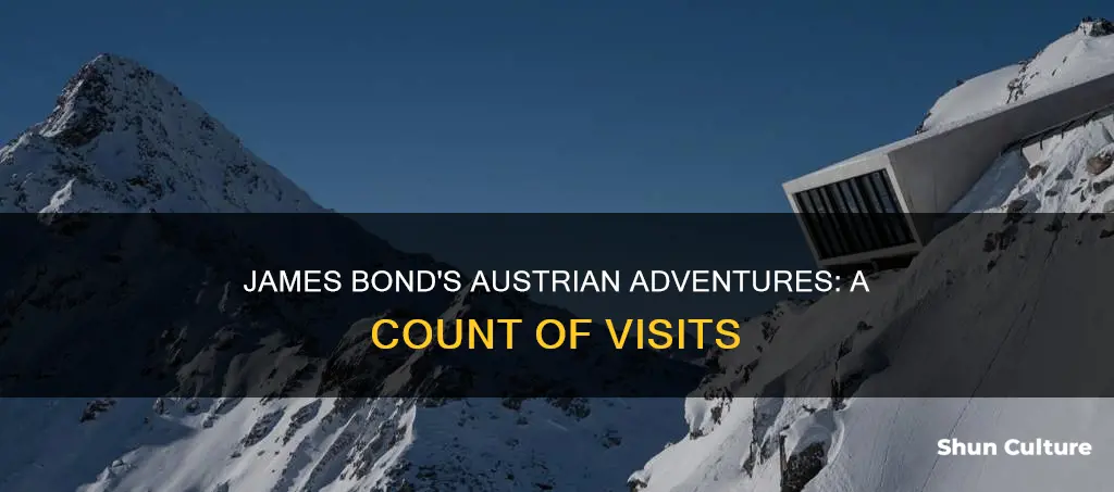 how many time has james bond been to austria