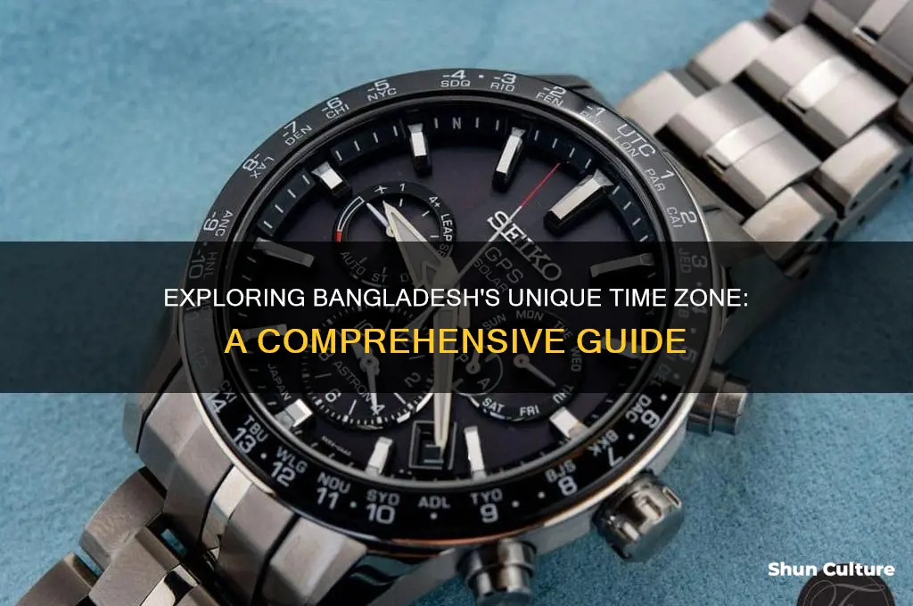 how many time zones does bangladesh have